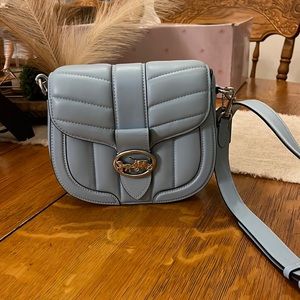 Coach Georgie Saddle Bag in Blue